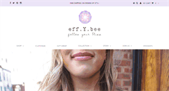 Desktop Screenshot of effybee.com